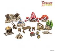 Archon Studio - DNL0035 : Dungeons & Lasers PROPS DELLA MINIERA DEI NANI - Nuovo