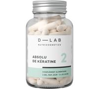 D-LAB | Assoluto di cheratina | Anti-caduta & Riparazione | Anti-rottura | Capelli molto più densi | Capelli più lucenti | Aumenta il volume dei capelli | Capelli riparati | Made in France