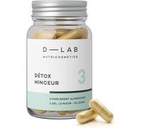 D-LAB | Detox dimagrante | 28 Giorni di supplemento | Pulisce il Sistema di Eliminazione | Facilita la Gestione del Peso