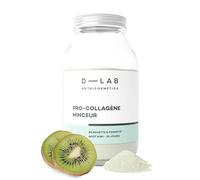 D-LAB Pro-Collagene Dimagrante Kiwi | Cura 28 Giorni Flacone Polvere Gusto Kiwi | Collagene Marino, SOD Melone, Maté e Cromo | Anti-Cellulite, Drenaggio, Anti-Zucchero | Made in France