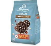 Frollini Senza Glutine con Cacao e Nocciole - Lazzaroni 200 g