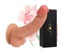 D lḓo 21cm Án lě ídò in Ŝîlîcónè D ḓ -Donně Rèàl sti o pěr U mo Pěně Fintô pěr Dónně con Věntòśà Mòrbîdó Fîntó pěr Uôṁiní Ŝêśsó XL Pîccòló M rb do R àl sti o Án lě Dìldó Donn