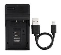 D-LI8 USB Caricatore per Pentax Optio A10, A20, A30, Optio S4i, S5i, S7, SV Fotocamera e Altro
