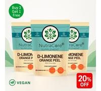 D-Limonene Pillole 550mg- (100% Agrumi Scorza) -cholesterol,100% Natural & Vegan