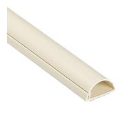 D-Line 1M3015M, Passacavi, Canalina Passacavi, Tubo Passacavi, Canalina Copricavi, Canalina Passacavi Pavimento - 30 x 15 mm - 1 m Lunghezza - Magnolia