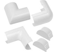 D-Line CLOAP5025W Accessori a Scatto - Canalina = 50mm (Larghezza) x 25mm (Altezza) - Bianco