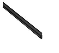 D-Line, Micro+ CableTraC de 1MCT2010B, Popular canaleta para cables, Solución organizadora de cables en negro, Versátil solución para la gestión de cables 20 mm,An.,10 mm,Al,1 m,L,Negro