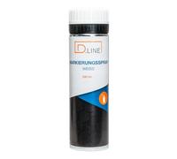 D.LINE Spray per marcatura, 1 vernice per marcatura da 500 ml, spray per marcatura, spray per pavimenti, con tappo brevettato (bianco)