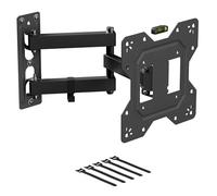 D-Line Supporto de Parete per TV da 23-50 Pollici, Full Motion, VESA 100x100 mm - 200x200 mm, supporta un peso di fino a 30 kg