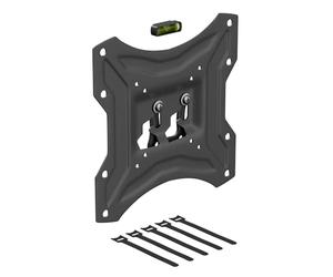 D-Line Supporto de Parete per TV da 23-50 Pollici, piatto a parete, VESA 75x75 mm - 200x200 mm, supporta un peso di fino a 25 kg