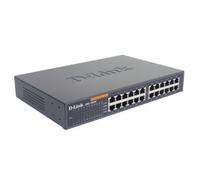 D-Link 24-port 10/100M NWay Desktop - Internal PSU (incl. 19" rack mount kit)