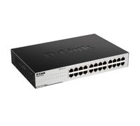 D-Link GO-SW-24G Non gestito L2 Gigabit Ethernet (10/100/1000) 1U Nero