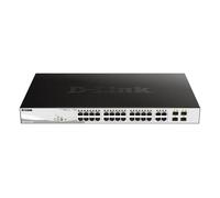 D-Link DGS-1210-28MP/E switch di rete Gestito L2 Gigabit Ethernet (10/100/1000) Supporto Power over (PoE) 1U Nero, Grigio [DGS-1210-28MP/E]
