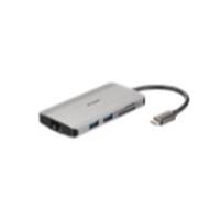 D-Link DUB-M810 replicatore di porte e docking station per notebook Cablato Thunderbolt 3 Argento ( DUB-M810 )