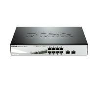 Switch Gestionato D-Link DGS-1210-08P L2 Gigabit Ethernet 8 Porte PoE Montaggio Rack