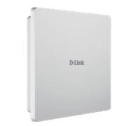 D-Link WiFi 6 AX3000 PoE MU-MIMO Access Point 4 antenne 2,5 Gbps da parete bianco