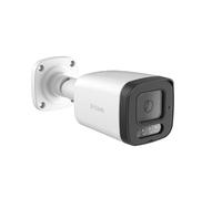 D-Link BCB-P01 Telecamera Bullet da Esterno 2 Megapixel H.265, Telecamera di Sicurezza IP 1080p con Rilevamento Persone, Microfono Integrato, IR fino a 30 m, microSD fino a 1 TB, IP66, PoE o 12V DC