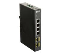 Switch industriale D-Link DIS-100G-6S 4 porte Gigabit + 2 SFP