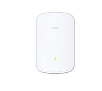 D-Link DAP-X3060W Access Point Wi-Fi 6 AX3000 da parete, 2402 + 574 Mbps, PoE, 3 porte Gigabit downlink con PSE, sicurezza WPA3, gestione Nuclias Connect