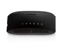 D-Link DES-1005 5-Port Fast Ethernet Unmanaged Desktop Switch, Hub, Internet Spl