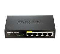 D-Link DES-1005P Non gestito L2 Fast Ethernet (10/100) Supporto Power over Ethernet (PoE) Nero