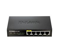 D-Link DES-1005P Non gestito L2 Fast Ethernet (10/100) Supporto Power over Ethernet (PoE) Nero