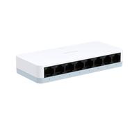 D-Link DES-1008CE Switch Ethernet 8 porte Fast Switch Ethernet non gestibile con 8 porte Fast Ethernet 10/100 Mbps e plug-and-play, ideale per