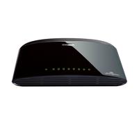 D-Link DES-1008D Non gestito Fast Ethernet [10/100] Nero (DES-1008D FASTETHERNET SWITCH - 8X10/100 NWAY UPL. NEW BLACK)