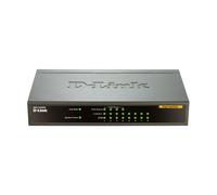 D-Link DES-1008PA Switch di rete non gestito Connessione Ethernet veloce (10/100), supporto alimentazione tramite Ethernet (PoE) Nero - Nouvo