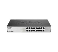 D-Link DES-1016D Switch 16 Porte Fast Ethernet 10/100 Mbps, Nero/Antracite