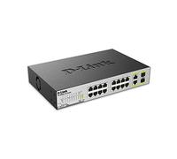 D-Link DES-1018MP Switch Unmanaged, 18 Porte 10/100 Mbps