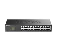 D-Link DES-1024D Switch 24 Porte Fast Ethernet 10/100 Mbps, Nero/Antracite