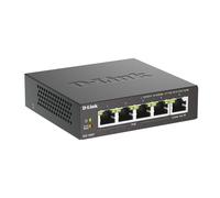 D-Link DGS-1005P Router Switch 10/100/1000 GB, 5 Porte Gigabit PoE, senza Alimen