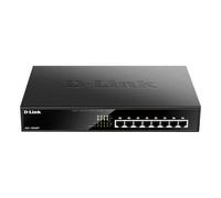 D-Link DGS-1008MP switch di rete Non gestito Gigabit Ethernet (10/100/1000) Supporto Power over Ethernet (PoE) 1U Nero