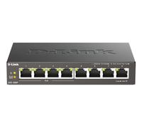 D-Link DGS-1008P Supporto Power over Ethernet (PoE) Nero switch di rete, DGS-1008P/E