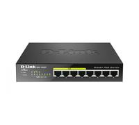 D-Link DGS-1008P Supporto Power over Ethernet (PoE) Nero switch di rete, DGS-1008P/E