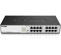 D-Link DGS-1016D Switch 16 Porte Gigabit, Nero
