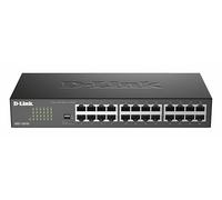 D-Link DGS-1024D Switch 24 Porte Gigabit, Nero/Antracite