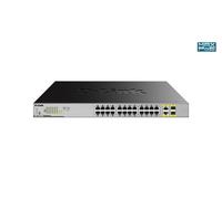 D-Link DGS-1026MP switch di rete Non gestito Gigabit Ethernet [10/100/1000] Supporto Power over Ethernet [PoE] Nero, Grigio (24