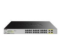 D-Link DGS-1026MP switch di rete Non gestito Gigabit Ethernet (10/100/1000) Supporto Power over Ethernet (PoE) Nero, Grigio