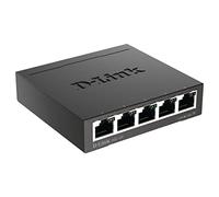 D-Link DGS-105/B 5-Port Gigabit Unmanaged Metal Desktop Switch 10/100/1000 Mbit/