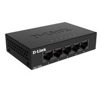 D-Link DGS-105GL/E switch di rete Non gestito Gigabit Ethernet (10/100/1000) Nero