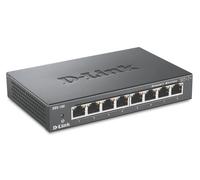 D-LINK DGS-108 - Gigabit Ethernet switch 8-port, metal housing
