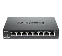 D-LINK DGS-108 - Gigabit Ethernet switch 8-port, metal housing