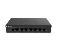 D-Link DGS-108GL switch di rete Non gestito Gigabit Ethernet (10/100/1000) Desktop Nero