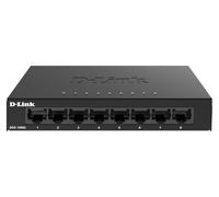 D-Link DGS-108GL Switch Unmanaged Gigabit a 8 porte, senza ventole, struttura in metallo, posizionamento su desktop, plug-and-play, EEE 802.3az