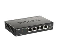D-Link DGS-1100-05PDV2 switch di rete Gestito Gigabit Ethernet (10/100/1000) Supporto Power over Ethernet (PoE) Nero