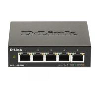 D-Link DGS-1100-05V2/E switch di rete Gestito L2 Gigabit Ethernet (10/100/1000) Nero