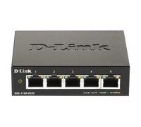 D-Link DGS-1100-05V2/E switch di rete Gestito L2 Gigabit Ethernet (10/100/1000) Nero