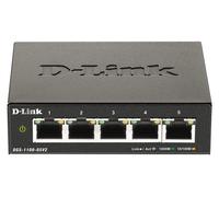 D-Link DGS-1100-05V2/E switch di rete Gestito L2 Gigabit Ethernet (10/100/1000) Nero